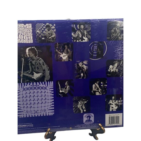 Official Jimi Hendrix Wall Calendar 2009 New Sealed Collectors Item Memorabilia - Picture 5 of 7